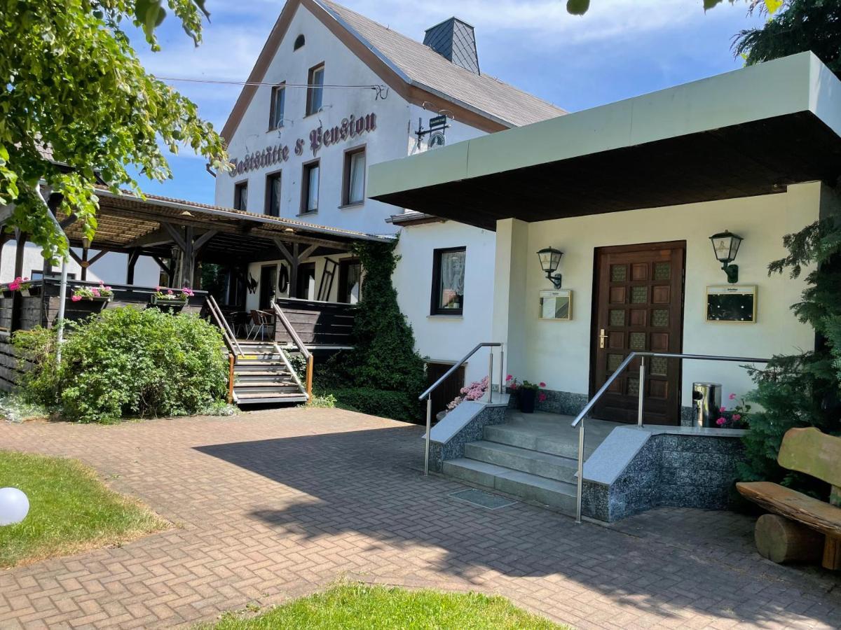 Pension & Gaststaette Bauernstube Heinsdorfergrund Exterior foto